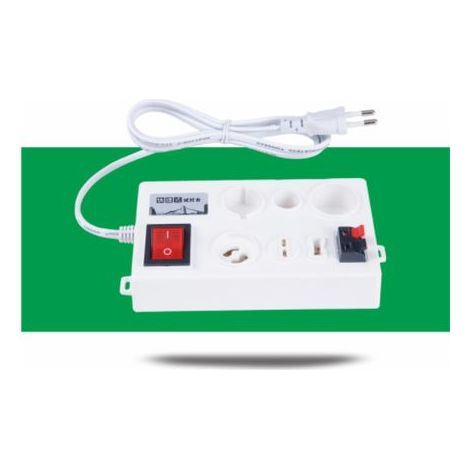Support de test pour ampoules LED multi-interfaces à 12 ports, testeur d'ampoules LED, prise européenne. (1/4)