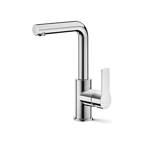 Mitigeur Lavabo Prime Bec Haut C 3 Vidage Plastique Chrome Robinetterie PRIME - CRISTINA ONDYNA PE22851 (1/2)