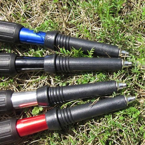 embouts de bâton de marche en carbure de tungstène, accessoires de rechange pour bâton de randonnée et d'escalade, protection contre la neige et la boue (1/4)