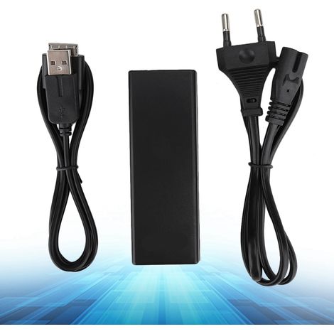 Chargeur Secteur Rapide 5V 1500mA pour PSP GO, Adaptateur DC Portable 50/60Hz (EU 100-240V) (1/5)