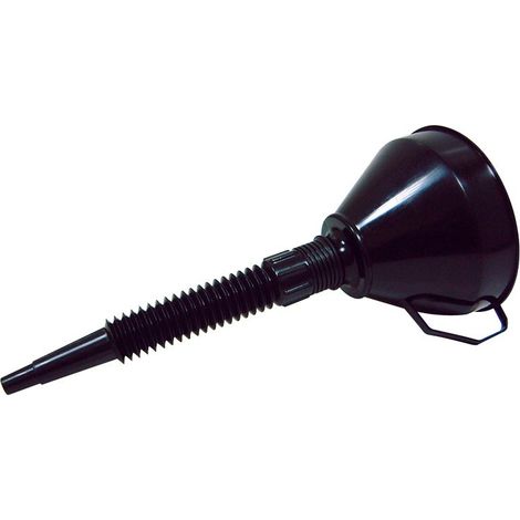 Maxter – Entonnoir essence 400mm – Entrée diamètre 110mm, sortie diamètre 7mm – Avec tamis et prolongateur – Accessoire entretien outils motorisés