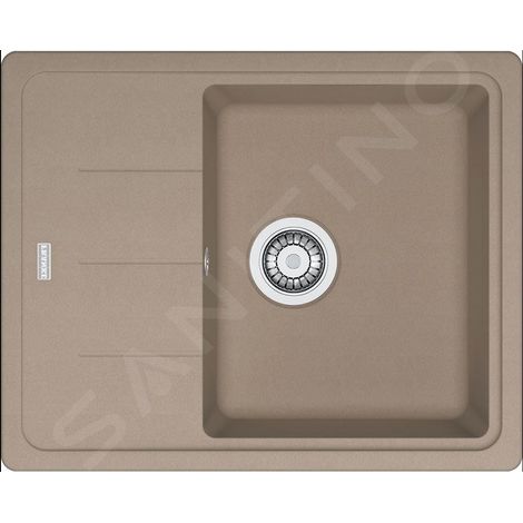Franke Basis - Évier en fragranit BFG 611-62, 62x50 cm, cachemire 114.0494.751 (1/3)