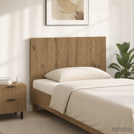 vidaXL Wall-Mounted Headboard ARNHEM Artisan Oak Engineered Wood (1/5)
