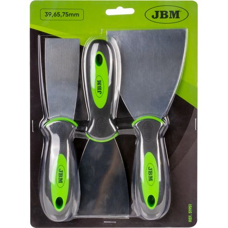 Set de 3 espátulas de acero JBM 51951 (1/2)