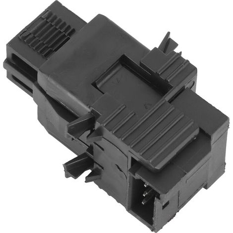 Jeffergarden Interrupteur de feu stop, décoration intérieure de voiture, accessoires automobiles, noir 61316967601 61310141214-DOU