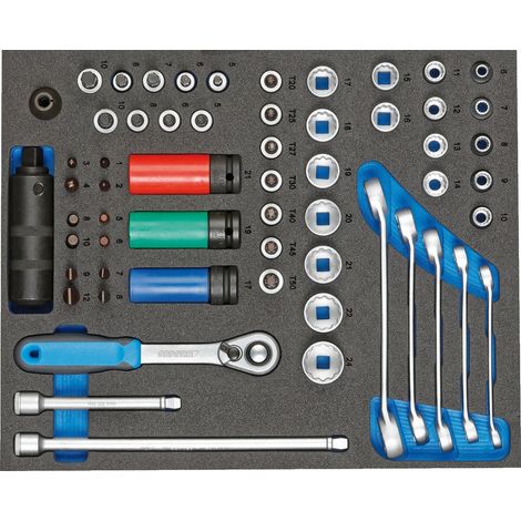 GEDORE TS CT2-D30 Werkzeugsortiment in 2/4 Check-Tool-Modul