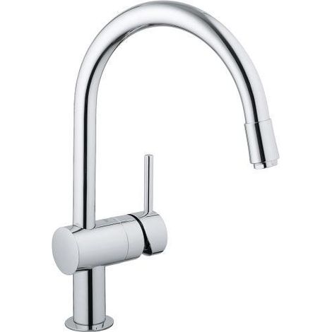 Mezclador monomando de fregadero Grohe Minta, 215 mm de alcance, (1/3)