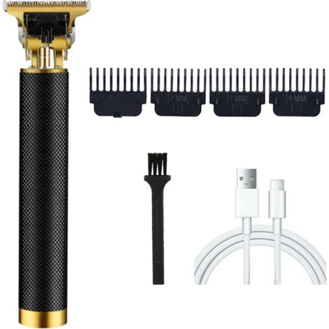 Tondeuse à cheveux sans fil Human Clipper, tondeuse à barbe électrique professionnelle, rasoir de toilettage - Style2-FX- (1/5)