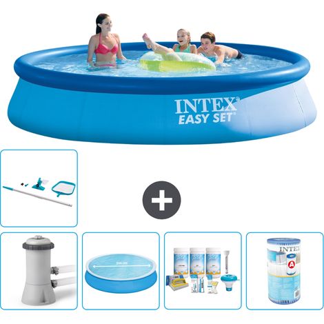 Easy Set Pool Rund - 396x84 cm - 6-teilig  S41079 (1/5)