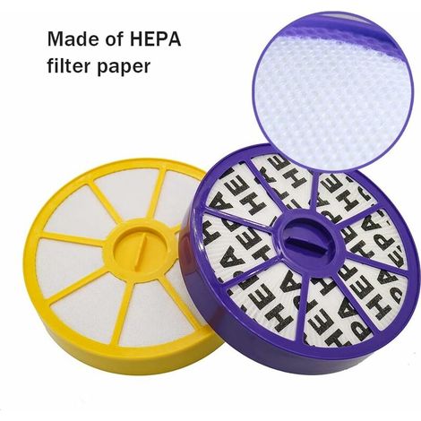 [NUNCA USADO] Kit de filtros HEPA delantero y trasero INHHUB para aspiradora Dyson DC05, DC08, DC15, DC19, DC20 y DC21 con motor delantero superior e inferior - INHHUB