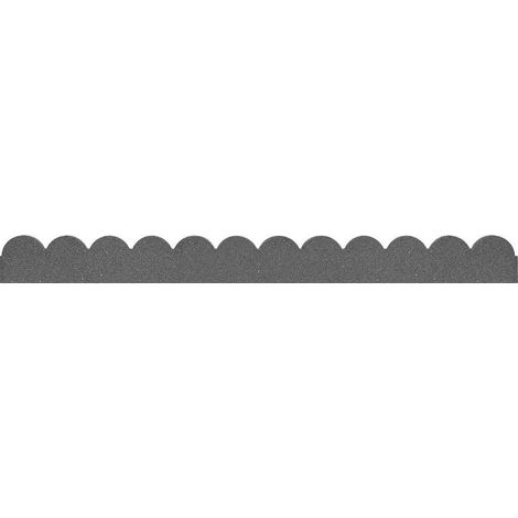 Primeur Flexi Curve Scallop Border Grey Rubber 1.2m (1/3)