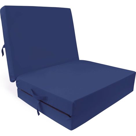 HERLAG Klappmatratze Junior (Klapp-Matratze, Farbe marineblau, Maße 190x60x7 cm)