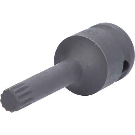 BRILLIANT TOOLS 1/2" Kraft-Bit-Stecknuss XZN M10 - BT022614 (1/5)