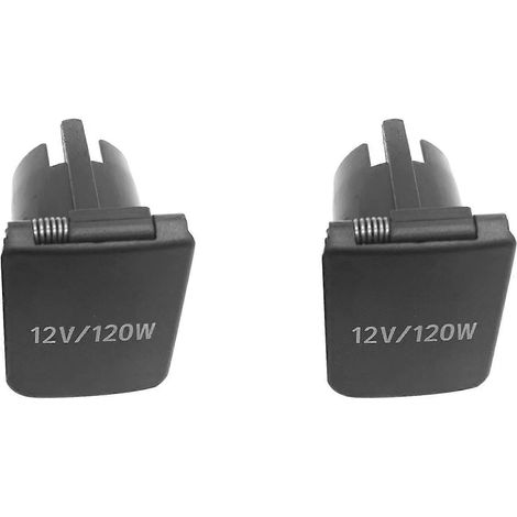 2X 85535-50020 Cache-prise allume-cigare arrière pour Toyota Lexus 4RUNNER Corolla Alphard (1/5)