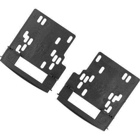 Kit di installazione autoradio doppio DIN per Jeep Compass 2009, con cornice di navigazione e staffa per cruscotto. (1/5)