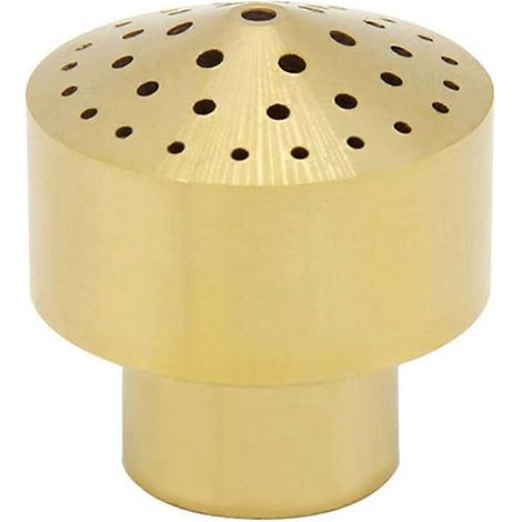 Buse de fontaine en laiton 1/2 pouce DN15, tête de jet pour bassin, adaptée aux bassins de jardin et aux aires de jeux. (1/5)