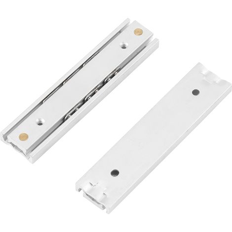 Eosnow 2PCS/ SET MINI Aluminiumlegierung Langlebiger glattes Dia für den Schubladenschrank (70 mm)