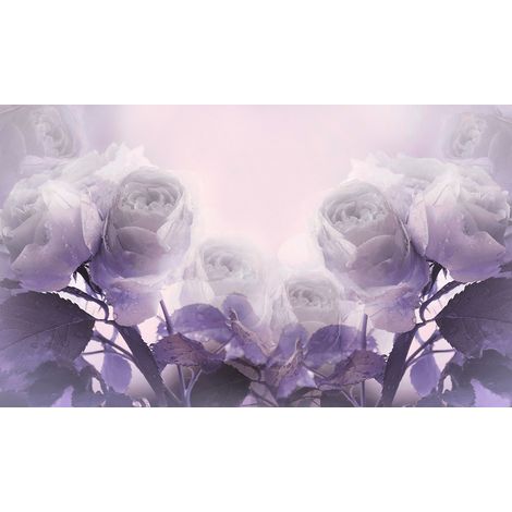 Papier peint panoramique - Fleurs - 130 cm x 77 cm (1/2)