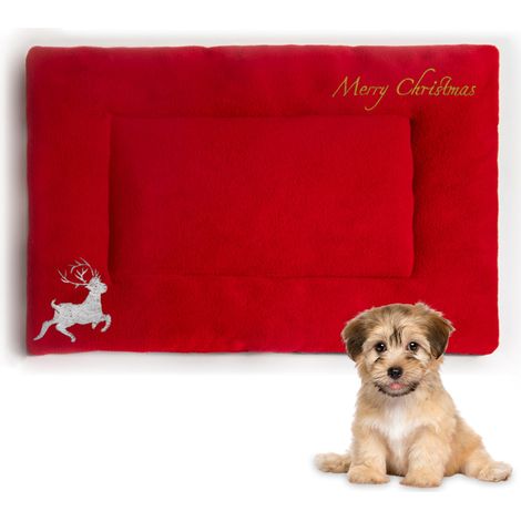 Matelas Doux et Chaud pour Chien et Chat, Tapis de Panier Confortable pour Chiens de Toutes Tailles, Idéal pour Dormir