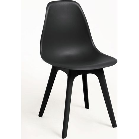 Packs Sillas Comedor - Pack 2 Sillas Kelen Suprym - Negro (1/5)