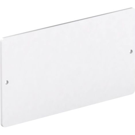 Plaque de révision MEPA pour chasse d'eau suspendue MEPAspace 7,5 l, blanc (1/2)