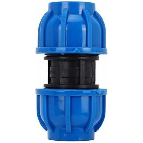 4Pcs PE Connecteur Droit En Plastique 32mm à 32mm Adaptateur De Tuyau D'eau Raccord Droit Raccord De Tuyau D'Eau Tube Raccords (1/5)