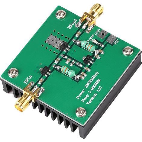 Module Amplificateur RF 2W 930MHz pour Transmission Radio FM HF VHF Large Bande (1/5)