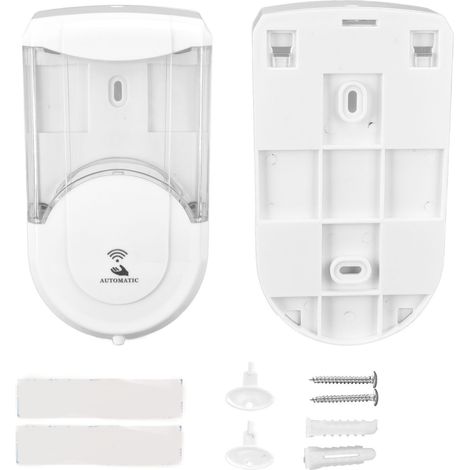 Distributeur de Savon Liquide Automatique Sans Contact à Capteur Infrarouge pour Bureau Hôtel 600ml (1/5)