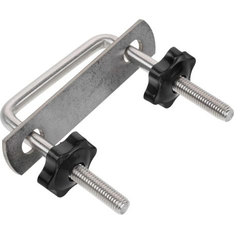 Clip de Fixation pour Galerie de Toit de Voiture Pince U Forme pour Barre (1/5)