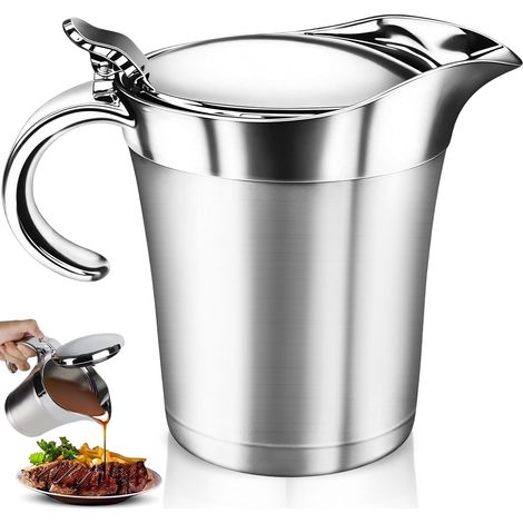 Saucière Thermique 450ml avec Couvercle Charnière (1/5)