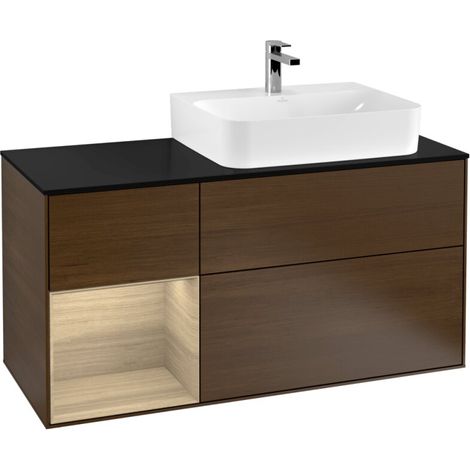 Villeroy & Boch G142PCGN Meuble sous-lavabo Finion G14 (1/2)