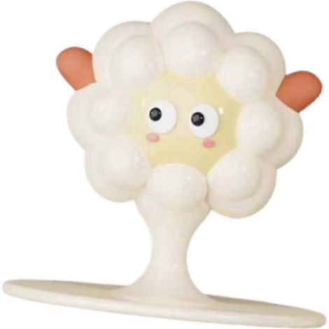 Poignée de siège de toilette, lève-abattant en silicone compact et mignon, idéal pour la maison, l'hôtel ou le bureau.-style C (1/5)