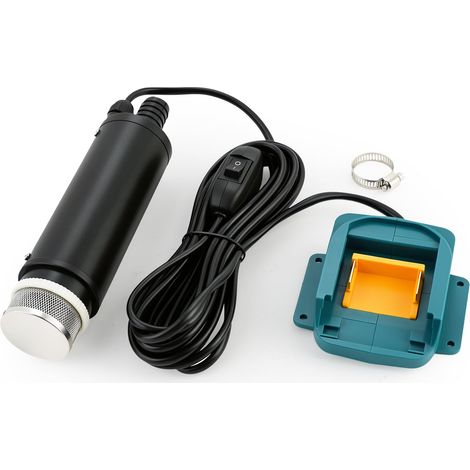 Pompe à eau pour batterie 18V, accessoire pour batterie 18V, idéale pour les pompes de piscine, le nettoyage quotidien et l'arrosage du jardin, Pompe à eau portable (1/5)