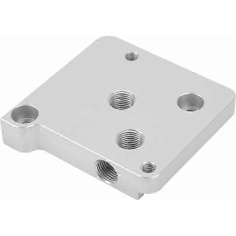 Plaque de restriction de régulation automatique du ralenti (IACV) avec capuchons anti-poussière, pièce de rechange en métal pour corps de papillon (moteurs K-series K20/K24). (1/5)