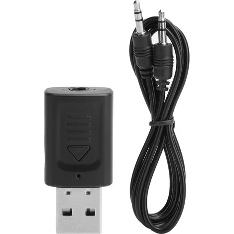 Adaptateur Audio Bluetooth Émetteur Récepteur 2-en-1 pour Voiture avec Connexion AUX (1/5)