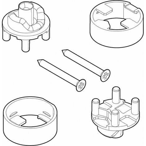 Tappi di chiusura per porta BN01, 2 pezzi