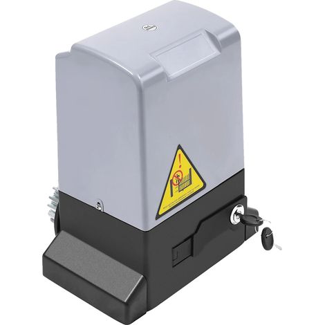 Ouvre-porte automatique, télécommande, haute capacité de charge, Gris (1/2)