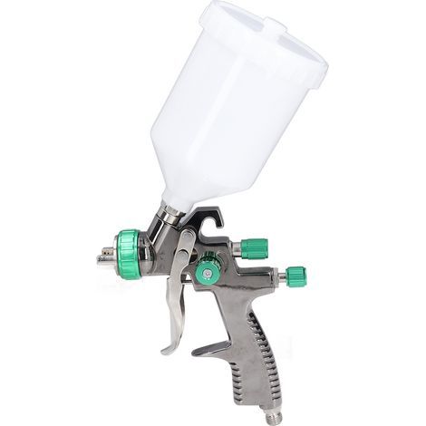 HVLP – ensemble de pulvérisateur de peinture automobile, pistolet de pulvérisation pour apprêt de voiture, pulvérisation de Surface de meubles, revêtements de Base de peinture murale (1/5)
