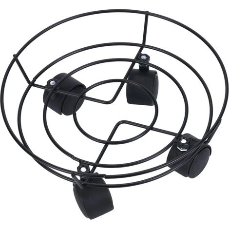 tagre ronde pour pots de fleurs chariot de dmnagement 25 cm (1/5)