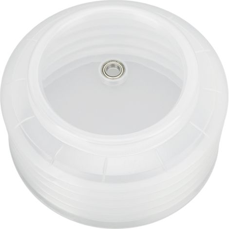 Cache-poussière de perceuse en silicone souple, transparent et amovible pour trou de perçage (1/5)