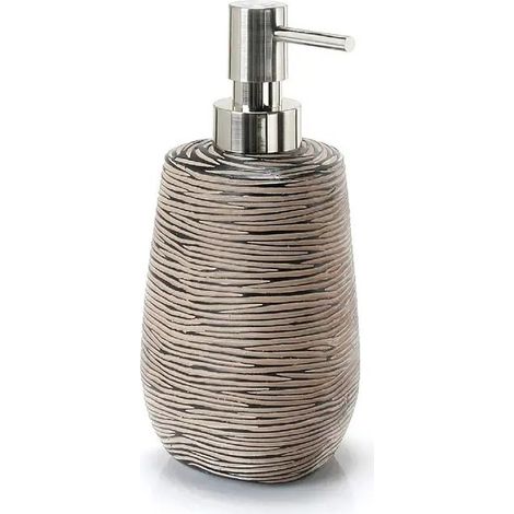 Dosasapone beige cromato Gedy Auriga