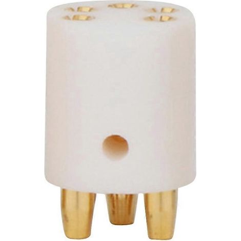 Connecteur DIN 5 Broches Femelle en Cuivre Pur pour Bras de Lecture Platine Vinyle, Doré (1/5)