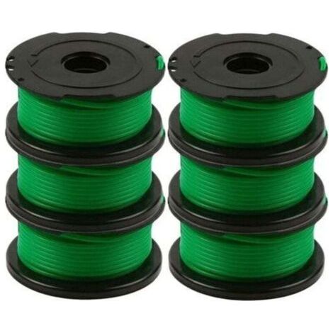 Bobines de fil pour débroussailleuse Black & Decker GL7033, GL8033, GL9035, lot de 6, haute qualité (1/4)