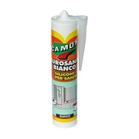SILICONE ACETICO ANTIMUFFA 280 ML 280 ml - Bianco