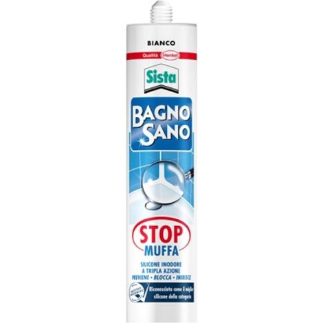 SILICONE SISTA STOP MUFFA HENKEL 300 ml Bianco