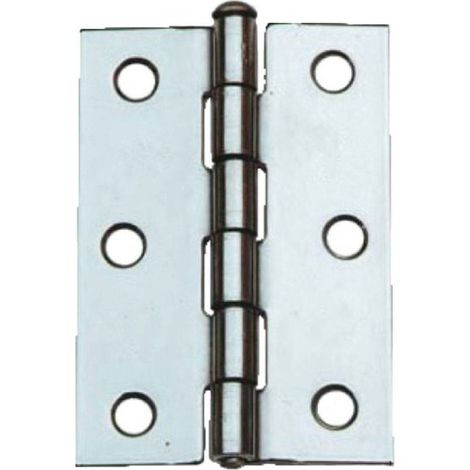 CERNIERA IN ACCIAIO INOX ART.840IN mm 75 x 51