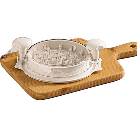 Strumento per sminuzzare il pollo, design ecologico, meccanismo di sminuzzamento efficiente, 03 con imbottitura (1/2)