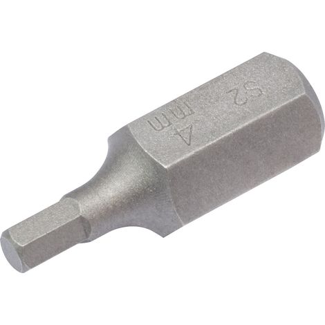 Draper Expert 4mm x 30mm Hexagonal Insert Bit with 10mm Shank for Mechanic's Bit Sets (Model 33325) (1/5)