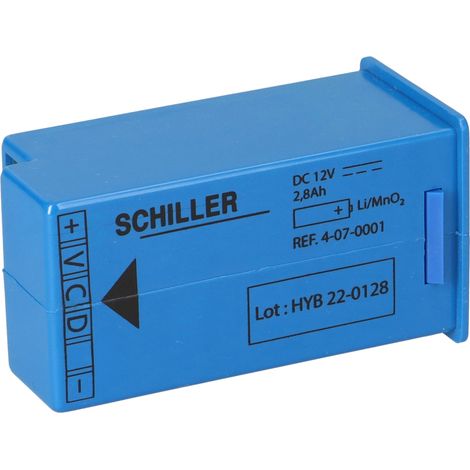 Batterie für Bruker Schiller Defi Fred Easy - 12V 2,8Ah (1/5)