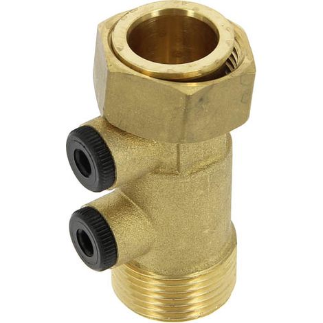 Clapet laiton antipollution mâle-femelle tournant 26-34